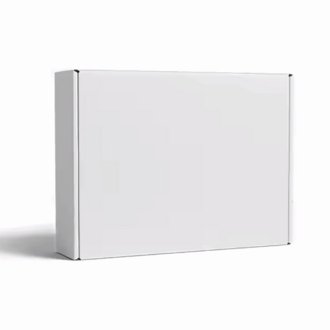 Подарочная коробка белая 33x23x10см